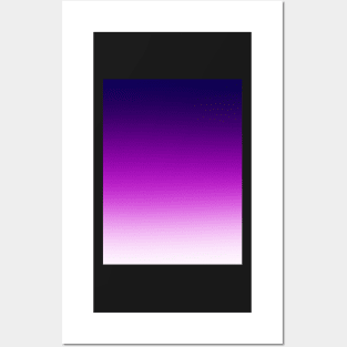 Purple ombre Posters and Art